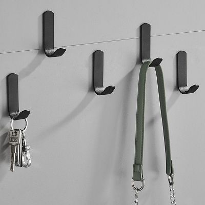 【YF】 Multifunction Wall Organizer Hook Behind-Door Key Cloth Hanger Bathroom Robe Towel Holder Rack Kitchen Hardware Shelf