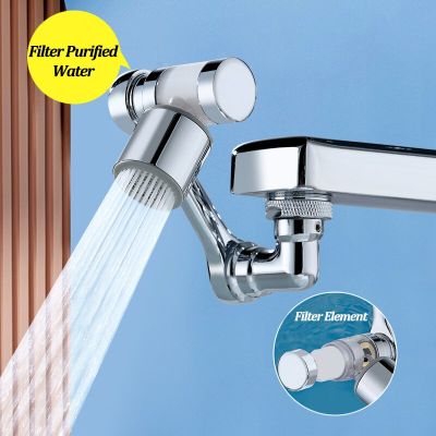 2023 Rotatable Ceramics Filter Faucet Aerator Metal Splash Tap Sprayer Kitchen Faucets Bubbler Nozzle Bathroom Saving Water Tap