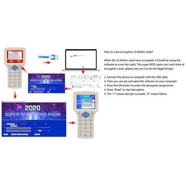 rfid-copier-duplicator-125khz-key-card-nfc-reader-writer-13-56mhz-encrypted-programmer-usb-uid-copy-card-tag