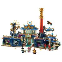 ❍✖ Compatible with LEGO Legends East China Sea Dragon Palace building blocks Monkie Kid series boys educational assembly toys 80049