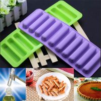 Silicone Finger Shape Tray Freeze Mould Pudding Jelly Biscuit Chocolate Mold Cookies Maker Fondant Cake Tools Hot Sale 1PC Bread Cake  Cookie Accessor