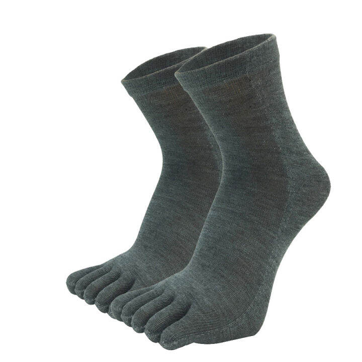 1-pairs-mens-five-toe-socks-cotton-finger-running-casual-short-comfortable-soft-breathable-absorb-sweat-4-colors-hot-sale-2021