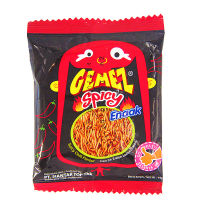 ZERUIWIN GemezEnaak Chicken Noodles 16g ไก่บาร์บีคิวรสเผ็ดบะหมี่กรอบ Casual Gift Box