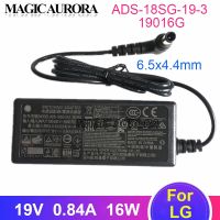 ADS-18SG-19-3 19016G อะแดปเตอร์สวิตชิ่ง19V 0.84A 16W Monitor ที่ชาร์จสำหรับ LG 19M38D 19M38A 22MK400A 22MK430H 22BK430H 22M38A-B