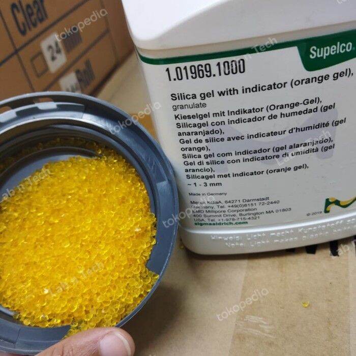 1.01969.1000 Silica Gel Moisture Indicator 1 kg Merck Lazada Indonesia