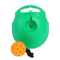 Pickleball Rebounder Single Player Pickleball Training Aids Multi-Purpose Training Tool with Elastic Rope for Gardens Parks and Tennis Courts carefully