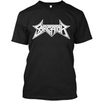 Sarcator สวีเดน Thrash โลหะวงเพลงกราฟิก O-คอผ้าฝ้ายเสื้อยืดผู้ชายสบายๆที่มีคุณภาพสูงพิมพ์เสื้อยืด D Ropshipping ที่มีคุณภาพสูงเสื้อยืด