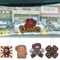 【DT】  hotNewest Car Air Freshener Hanging Rearview Mirror Perfume Pendant JDM Style For Kawaii Domo Kun Aromatherapy Interior Accessory