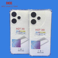 Case infinix เคส infinix Hot 30i หนา 1.5mm ตรงรุ่น แบบ TPU ใสเสริมขอบและมุมกันกระแทก ส่งไว จาก กทม