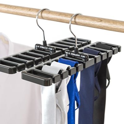 Belt Rack Hanger Finishing Tie Closet Organizer Holder for Wardrobe Large Belt Storage Rack Hanging Tie Shelf Silk Scarf Racks