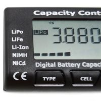 Digital Battery Capacity Checker with Balance Function for LiFe Li-Ion NiMH Nicd