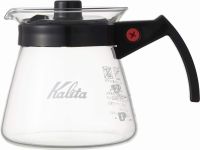 Kalita Coffee Tea Server Glass for Microwave 300cc #31203, 500CC #31205, 800cc # 31207 (Option Select)