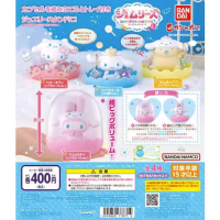 Bandai Hello Sanrio เครื่องแต่งกายเล่น Melody ของฉัน gashapon แคปซูลของเล่น Kawaii อะนิเมะรูปน่ารักกล่องเก็บเครื่องประดับหุ่น