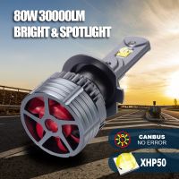 Carshark Turbo H7 Led Bulb Canbus 30000Lm H1 H4 H8 H9 H11Headlight Lamps XhP50 Ice Hb3 Hb4 Hir2 9005 9006 9012 Car Fog Light CSP Bulbs  LEDs  HIDs