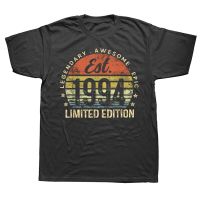 Est 1994 Limited Edition 29th Vintage 29 Year Old T Shirts Summer Graphic Cotton Streetwear Short Sleeve Birthday Gifts T shirt XS-6XL