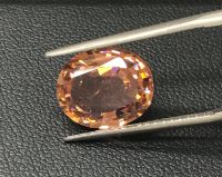 Nano Morganite  - นาโนแล็บ มอร์แกไนต์. Lab Created Morganite. Oval Shape. รูปไข่ ราคาเป็นเม็ด / Price Per Pcs