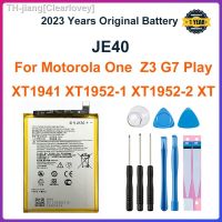 JE40 Battery For JE40 Battery For Motorola One Moto Z3 Moto G7 Play XT1941 XT1952-1 XT1952-2 XTOriginal Capacity Mobile Phone new brend Clearlovey