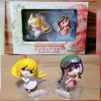 มาโดกะ &amp; ชิโนบุ Madogatari set b Madoka &amp; Shinobu Madoka Magica &amp; Bakemonogatari ฟิกเกอร์ (ของแท้ มือ 1)