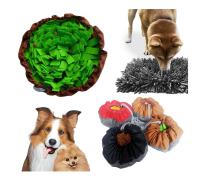 Smart Feeding Mat For Cat Dog Puzzle Sniffing Mat Consumption Energy Slow Feeding Eco-Friendly Easy Clean Washable Training Toy