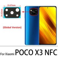 【❉HOT SALE❉】 SRFG SHOP สำหรับ X4 Poco Pro 5G เลนส์กระจกกล้องด้านหลังพร้อมใช้แทนกาวสำหรับ Redmi K30 Pro / Poco X2 X3 /Poco M3 F3 F2 Pro F1