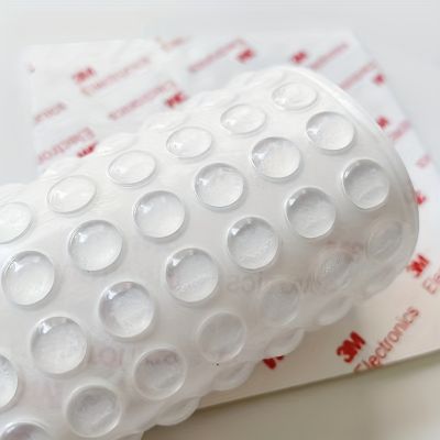 36/64/100pcs, Clear Anti-collision Particle Rubber Furniture Pads, Damper Buffer Cushion, Rubber Bumpers, Self Adhesive Anti-Collision Buffer Protector Pads