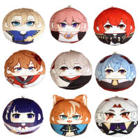 7เซนติเมตร Genshin ผลกระทบตุ๊กตา Yae Miko Barbatos Kazuha ของเล่นตุ๊กตา Kaeya Plushie Diluc Albedo Ganyu น่ารักกระเป๋าจี้พวงกุญแจ16รูปแบบ