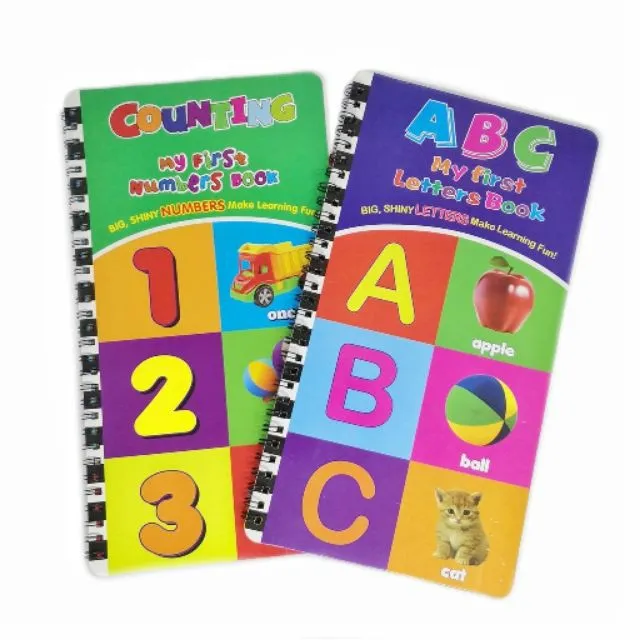 Abc and counting my first letters and numbers book for kids nice
