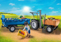 Playmobil 71249 Farm Harvester Tractor with Trailer ฟาร์ม รถแทรกเตอร์เกี่ยวข้าวพร้อมรถพ่วง