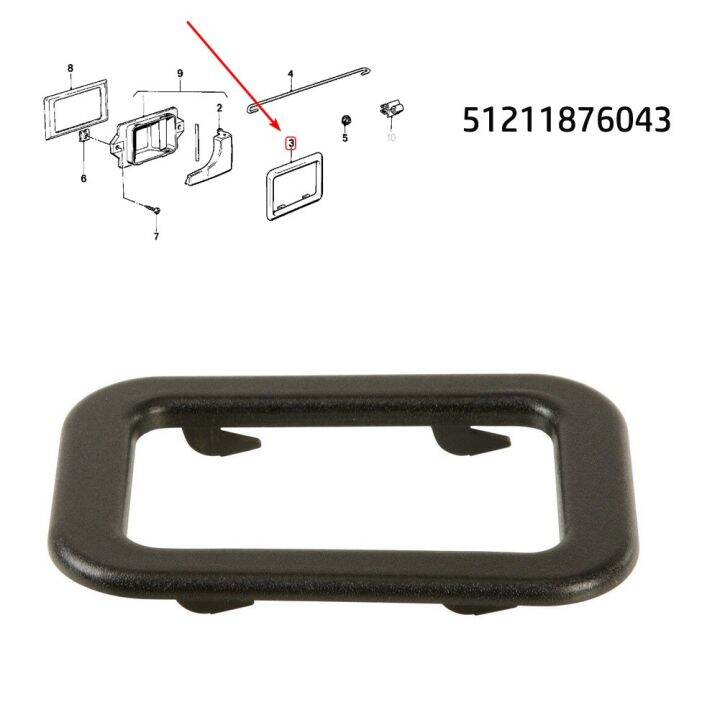 InteriorDoor HandleCover Trim Bezel Replacement Tools For E30/E28/E24/E23 Lazada