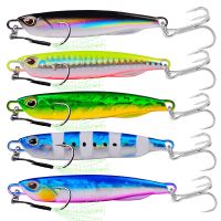 5 Pcs/lot 2021 New Metal Jigs Baits 10g 15g 20g 30g 40g 50g 60g Cast Fishing Lures Trout Hard Tackle Pesca Fish Jigging Set