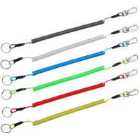 Rope Key Chain Rope High Elastic Rope Key Lanyard Elastic Rope Tpu Rope A Wire Rope