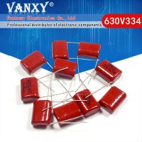 ℗ 10PCS 630V334J 0.33UF Pitch 15MM 630V 334 330NF CBB Polypropylene film capacitor