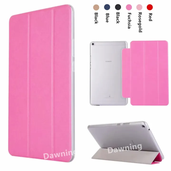 Custodia Cover Per Huawei MediaPad T3 8 Pollici - Pelle PU Con Rotazione 360° E Supporto Leggio - Oro