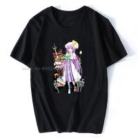 แขนสั้นโอเวอร์ไซส์เสื้อยืด ผ้าฝ้าย พิมพ์ลายอนิเมะ Touhou Patchouli Knowledge สไตล์ฮิปฮอป ฮาราจูกุ สตรีท เหมาะกับฤดูร้อน  PWK0