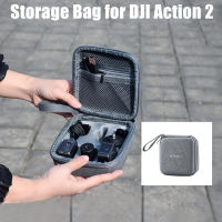 ถุงเก็บแบบพกพาสำหรับ DJI Action 2กีฬากล้องกระเป๋าสำหรับ DJI Action 2กระเป๋าถือป้องกันการชนกันกล่องอุปกรณ์เสริม