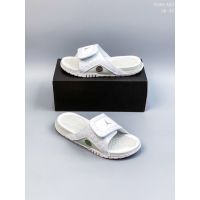 2023 HOT ✅Original NK* Ar- J0dn- HYDRA- XIII R 3D Three-Dimensional Sports Sandals Casual Slippers 36-45 All White （Free Shipping）