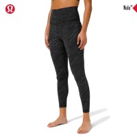 กางเกงโยคะ เทรนนิ่งเอวสูง Lululemon รุ่นAlign™ High Rise Pant 28”- Le Tigre Camo Deep Coal Multi(ไม่ใช่งานจีน)TH