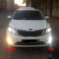 2pcs H27 881หลอดไฟ LED หมอกไฟสำหรับ Kia Sportage RIO 3 Soul ceed Optima Sorento Cerato Auto ขับรถโคมไฟ DRL super bright