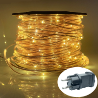 2021The New Neon Rope Tube Flexible LED Fairy Lights Copper Wire Fairy Garland Home Christmas Tree Wedding Party Decoration Holiday