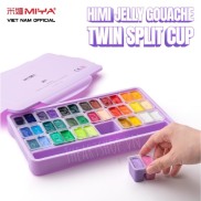 Bộ màu Gouache Himi Twin Split Cup 36 48 Màu - New 2023