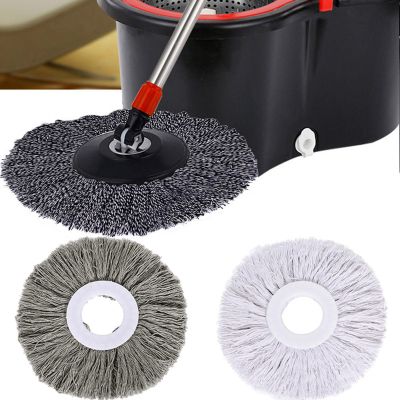 1PCS Mop Head Rotating Cotton Pads Replacement Cloth Spin for Wash Floor Round Squeeze Rag Cleaning Tools Household Microfiber