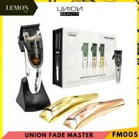 Union Fade master FM-005 Ergonomics ประกันศูนย์ไทย 1 ปี ยูเนี่ยน เฟด มาสเตอร์ ปัตตาเลี่ยนไร้สาย มอเตอร์แรง เสียงนุ่มเงียบ!