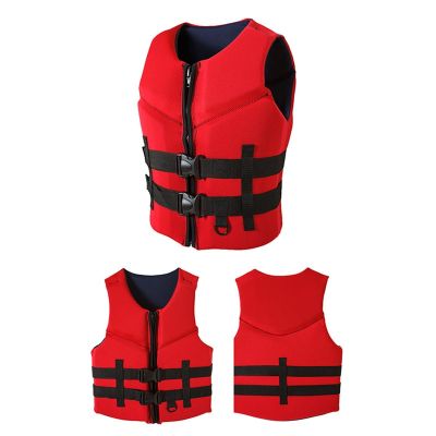 Oulylan Life Jacket for Adult Swimming Outdoor Rafting Neoprene Snorkeling Wear fFishing Kayaking Boatin suit  Life Jackets