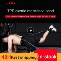 Tpe Soft Stretching Strap Bounce Trainer Powerful Training Resistance Bands Fitness Equipment Lightweight Sports Tension Band Exercise Bands