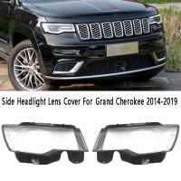 Car Headlight Lens Cover Transparent Head Light Lamp Shell for Jeep Grand Cherokee 2014-2019