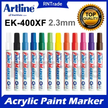 Artline Chalk Marker 2 Pack - White and Pink