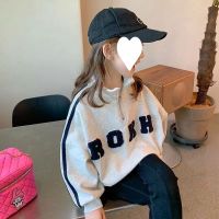 [COD] Sweater girls 2023 new spring and autumn styles foreign style long-sleeved tops childrens clothes female students loose