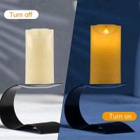 Flickering Flameless Candles Battery Operated with Remote Control and Timer, 3X6 Inch for Indoor Outdoor Decoration