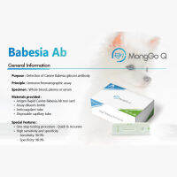 MongGo Q 10-Packed Rapid BAB Canine Babesia Ab ชุดทดสอบสำหรับสุนัข Veterinary Vet Home ใช้,BAB-10