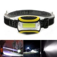 SmartPhonemall Outdoor Head lamp COB LED Headlamp Flashlight 3 Mode Head Light Headlight Linterna Frontal Torch For Bicycle Fishing Light